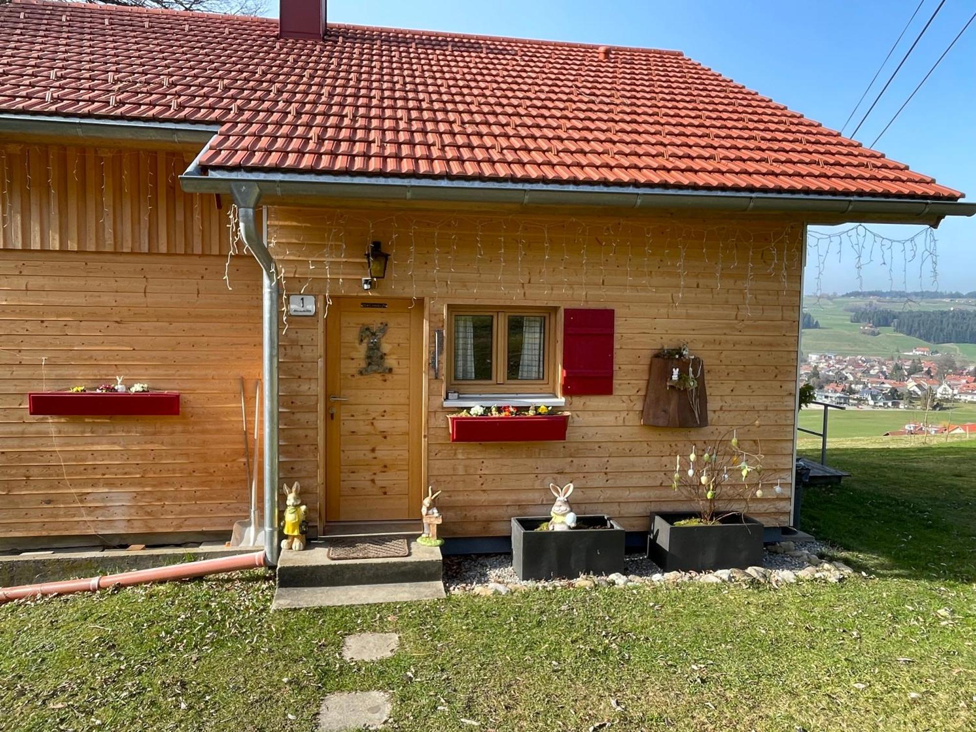 Ferienhaus Talblick Weiler-Simmerberg Eksteriør bilde