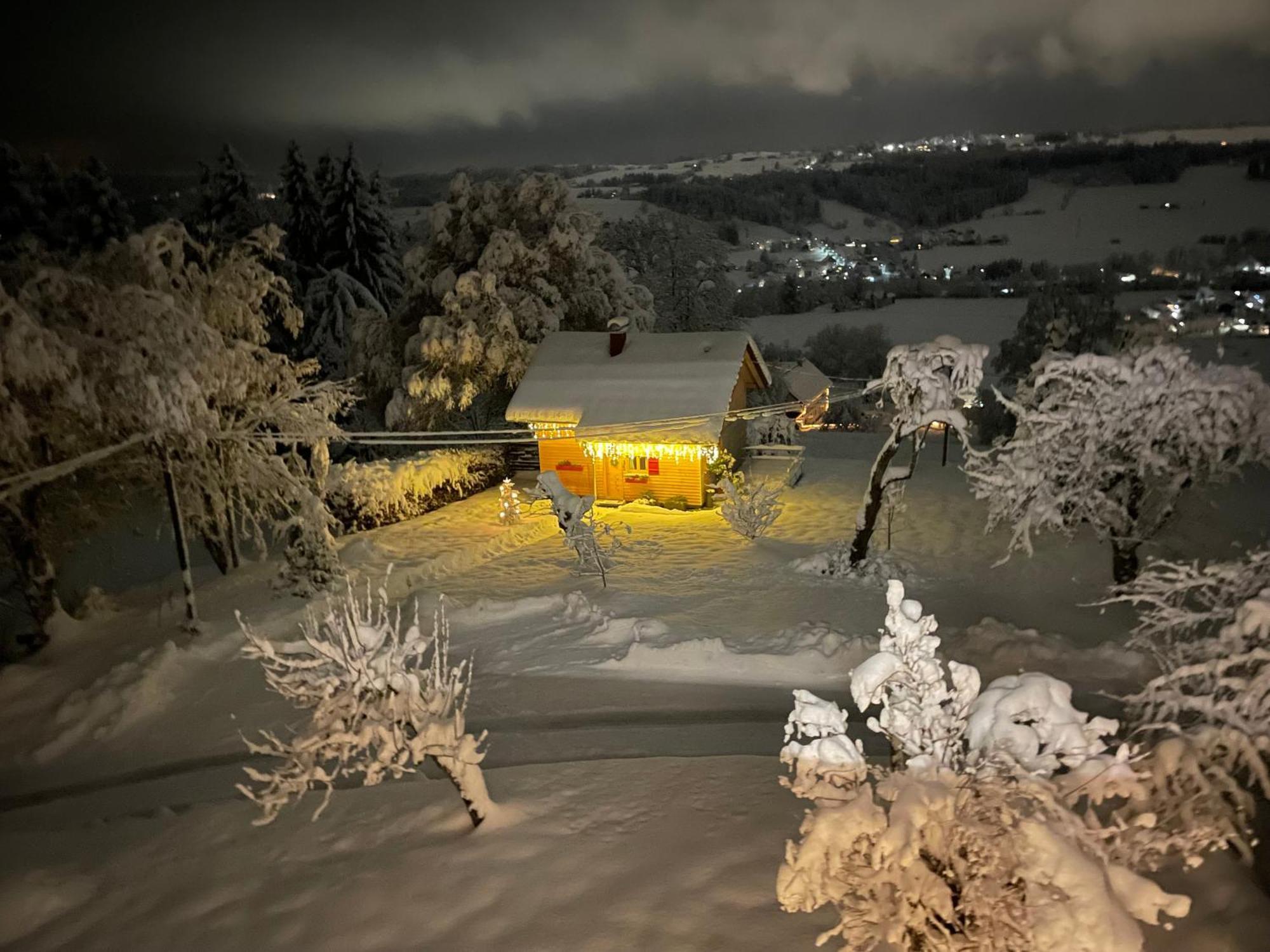 Ferienhaus Talblick Weiler-Simmerberg Eksteriør bilde