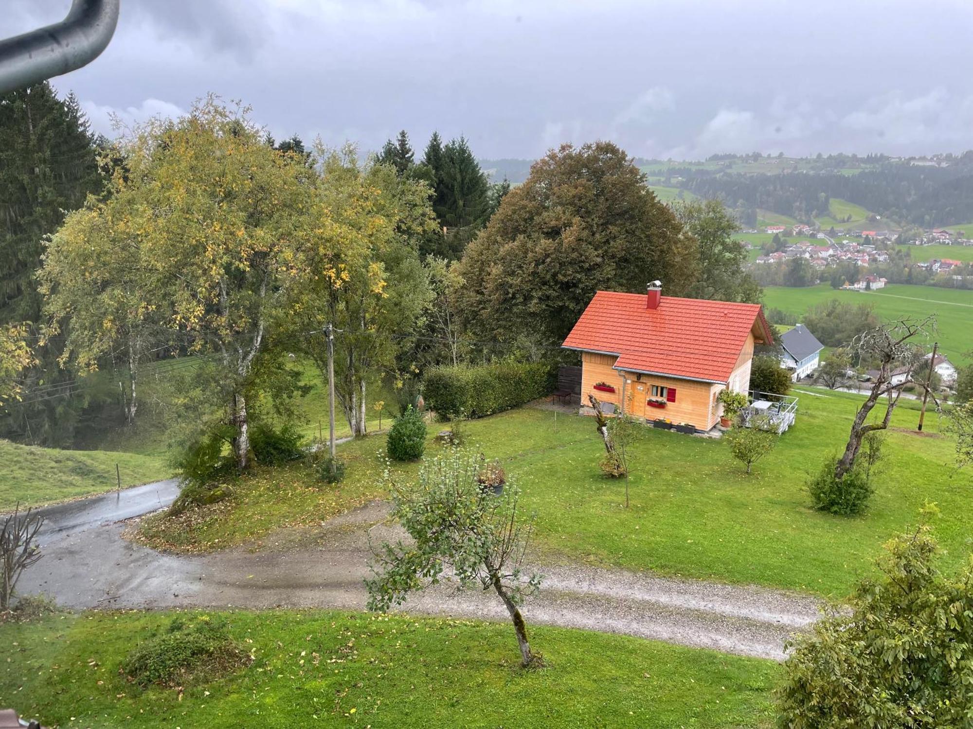 Ferienhaus Talblick Weiler-Simmerberg Eksteriør bilde