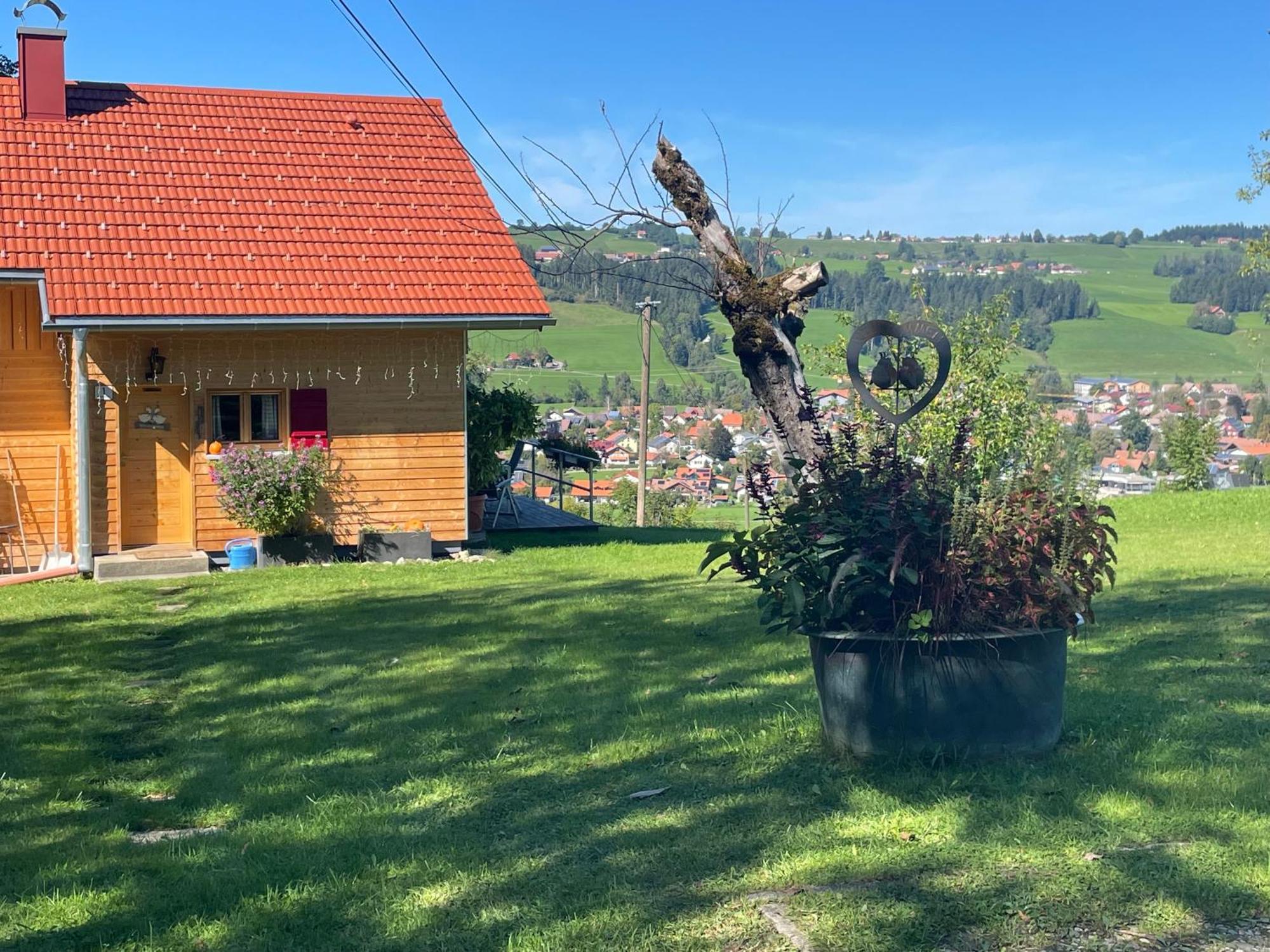 Ferienhaus Talblick Weiler-Simmerberg Eksteriør bilde