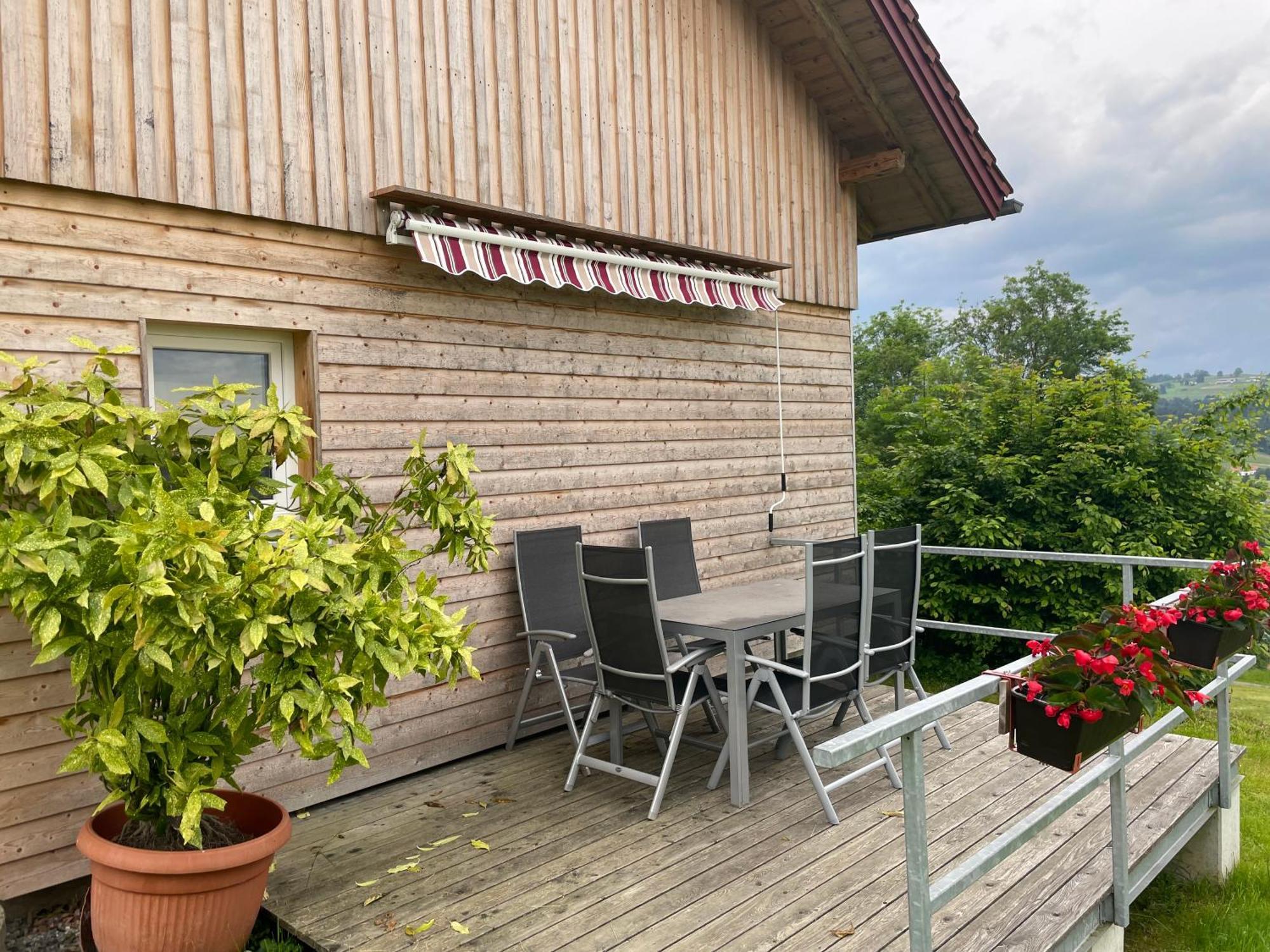 Ferienhaus Talblick Weiler-Simmerberg Eksteriør bilde